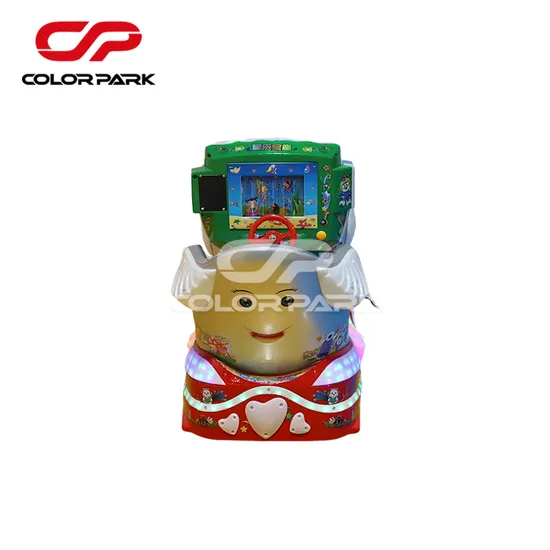 컬러풀 파크 놀이공원 키즈 라이드 아케이드 게임기 코인