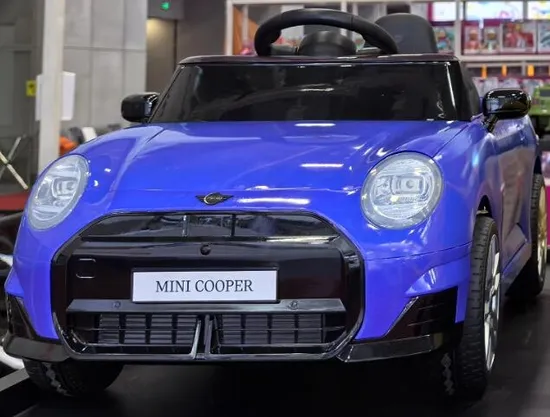 2.4G 리모컨이 장착된 미니 쿠퍼 라이선스 승용차 1인승 2도어 신차 모델